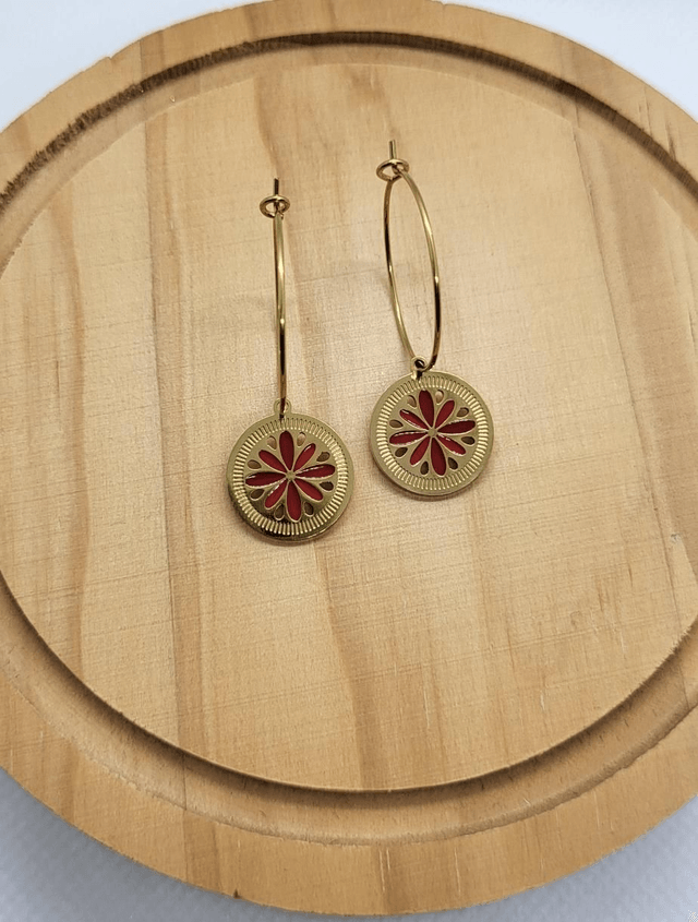 Boucles d'oreilles Romy