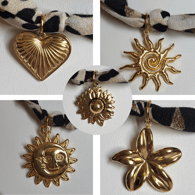 Collier Ornella charms/breloques