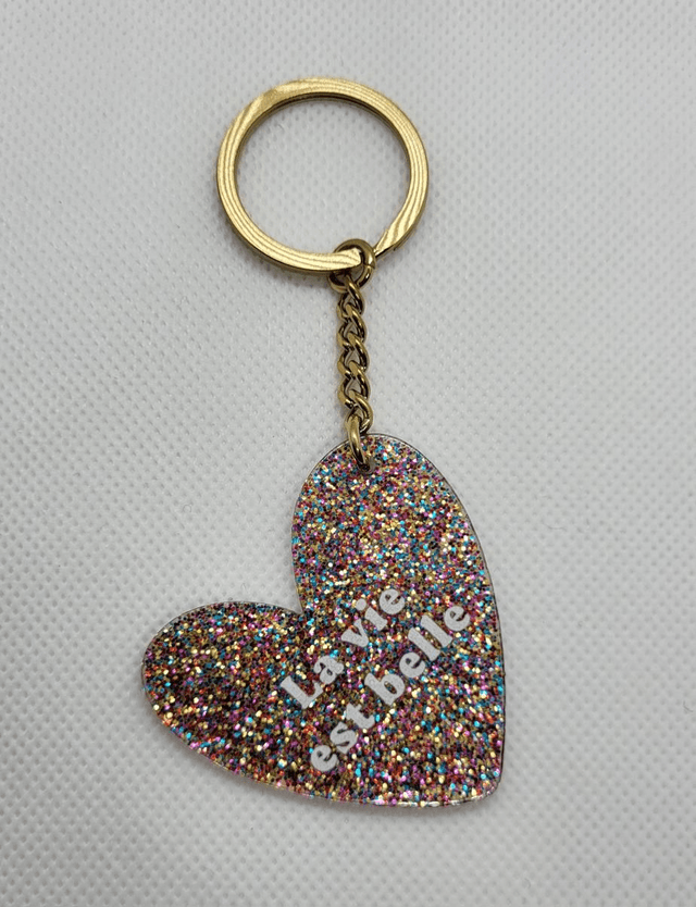 Porte-clé Pailleté 