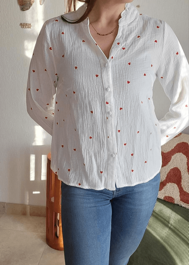 Chemise Cœur ❤️