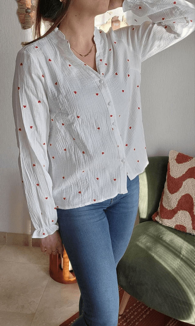 Chemise Cœur ❤️