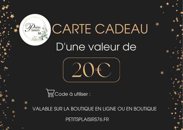 Carte cadeau 20€